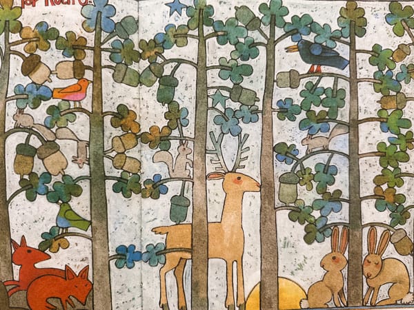 Pictures Can Think: On The Hunter and the Animals by Tomie dePaola